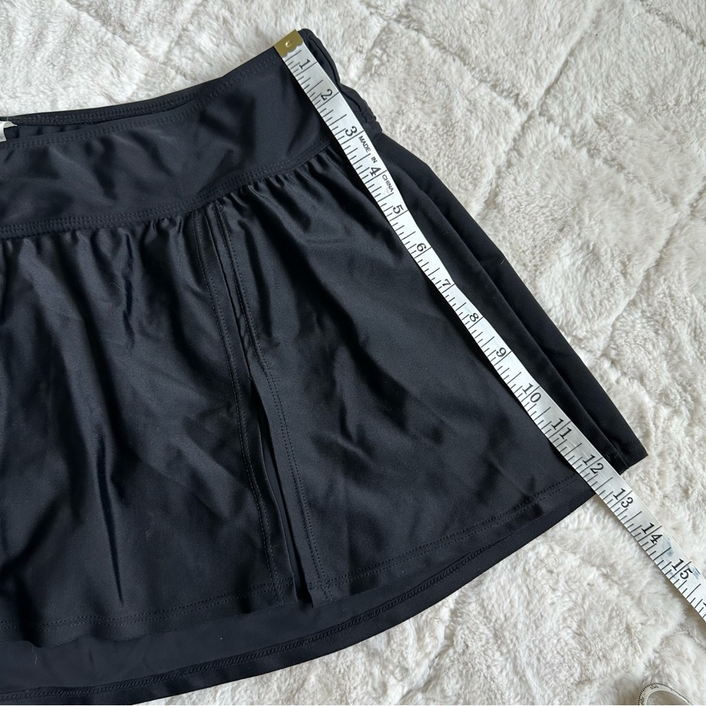 Beach Native | Black Tummy Control Swim Skirt | Size 18W - Picture 12 of 14